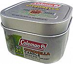 Coleman Scented Citronella Candle with Wooden Crackle Wick $3