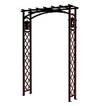 GARDEN CRAFT 4.33-ft W x 6.55-ft H Expresso Garden Arbor $37.25 (was $149), YMMV