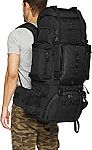 AmazonBasics Internal Frame Hiking Backpack with Rainfly $35.32