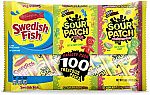 Prime Members: 100-Ct Sour Patch/Swedish Fish Variety Pack (Treat Size) $9.05