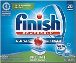 Finish Powerball Dishwasher Tabs Fresh Scent 20/box $0.14 + Free Shipping (YMMV)