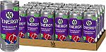 24-Pack of 8oz V8 +Energy Drinks (Pomegranate Blueberry) $10.47 and more