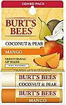 2 Tubes Burt's Bees 100% Natural Moisturizing Lip Balm $3 (add-on)