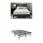 Zinus 12" Green Tea Memory Foam Mattress (Full) + 14" SmartBase Foundation $164 + Free Shipping