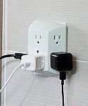 GE 6 Outlet Wall Plug Adapter Power Strip $5.04 (Org $10)