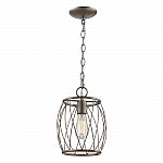 Rhythm 1-Light Antique Silver Leaf Pendant $30 (51% Off) & More Ceiling Fans and Lights + FS