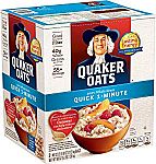 80-oz Quaker Oats Quick 1-Minute Oatmeal $6 or Less