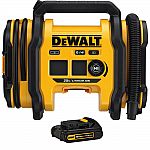 DEWALT 20-Volt MAX Cordless Inflator with 1.5Ah Battery $79 (YMMV)
