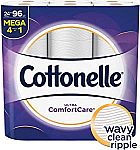 24 Mega Rolls Cottonelle Ultra GentleCare Toilet Paper $17.98