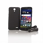 Tracfone ZTE ZMax One 4G LTE Phone + 1 Year of Service with 1500 Min/Text/Data $60