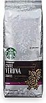 Starbucks Caffè Verona Dark Roast Coffee, Ground, 20-oz bag $8.48