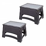 2-pack Gorilla Ladders 1-Step Plastic Folding Step Stool Ladder $16.79 (30% Off) & More Ladders and Building Equipment + Free Shipping