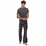 Kohl's Men's 2-pack Patterned Microfleece Lounge Pants $5.88 (with Kohl's card)