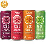 24-Ct 8.4oz IZZE Sparkling Juice, 4 Flavor Variety Pack $7.19