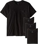 4-Pack Hanes Men's Fresh IQ Pocket T-Shirt $5