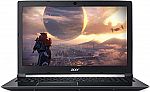 Acer Aspire 7 15.6" FHD IPS Gaming Laptop (i7-8750H 8GB 128GB SSD+1TB GTX 1050Ti) $705 & More (Today Only)