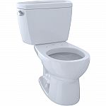 TOTO Eco Drake 2-Piece 1.28 GPF Single Flush Round Toilet $92 