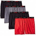 4-Pack Hanes Men's X-Temp 4-Way Stretch Mesh Knit Boxer $5