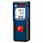 Bosch 165ft Laser Measure with Auto Square Footage Detection $40 (Org $69)