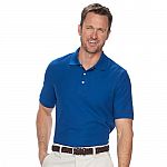 Kohls Cardholders: Men's Croft & Barrow Classic or Slim-Fit Easy-Care Performance Polo 7 for $35