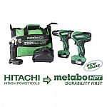 Hitachi 12-Volt Max 3-Tool Power Tool Combo Kit $89