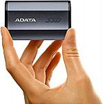 ADATA 512GB USB 3.1 Gen 2 Type-C Waterproof Shockproof Portable External SSD $55