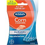 6-Count Dr. Scholl's Duragel Corn Cushions $1.35