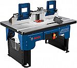 Bosch RA1141 Benchtop Router Table $125, Palm Router PR20EVS + Orbital Sander Combo $106