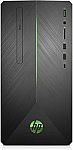 HP Pavilion Gaming Desktop Computer (AMD Ryzen 3 2200G 8GB 1TB Radeon RX 550) $390