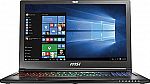 MSI 15.6" GS63VR FHD Laptop (i7-7700HQ 16GB 256GB SSD + 1TB GTX 1060 RENEWED) $900, Redragon M908 Mouse $24 and more