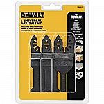 DEWALT DWA4215 Oscillating 3-Piece Set $10