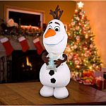 24" Christmas Disney Olaf Plush Greeter $10