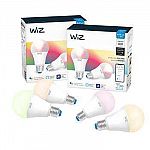 WiZ WiFi Smart Bulb Color 4-pack $38