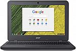 Acer Chromebook 11 N7 11.6" HD (N3060 4GB 32GB C731-C118) $150