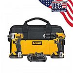 DEWALT 20-Volt Max 2-Tool Power Tool Combo Kit with Soft Case $79