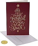 14-Ct. Box American Greetings Premium Christmas Cards $4