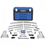 Kobalt 227-Piece Mechanic's Tool Set with Case (Metal Latches) $35