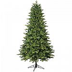 GE 7-ft Pre-lit Artificial Christmas Tree with 500 LED Lights $98
