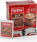 50-Pack Nestle Hot Cocoa Mix (Rich Chocolate) $5.60 or Less