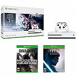Xbox One S 1TB Star Wars Jedi Console Bundle + Call of Duty: Modern Warfare $225