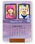 5" x 7" Personalized Wood Easel Calendar $6.24