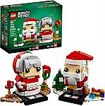 LEGO BrickHeadz Mr. & Mrs. Claus 40274 Building Kit $14 (Org $20)