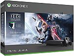 Microsoft Xbox One x 1TB Star Wars Jedi: Fallen Order Deluxe Edition Console Bundle $347