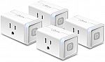 4-Pack Kasa Smart WiFi Plug Lite by TP-Link (HS103P4) $28.99