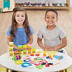Play-Doh Pinkfong Baby Shark Set with 12 Play-Doh Cans and 21 Tools $9
