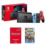 Nintendo Switch 32GB Console + Crash Team Racing Nitro Fueled + 12 Month Family Membership $299.19