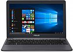Amazon Laptop Sale:ASUS 11.6" VivoBook L203MA Ultra-Thin (N4000 4GB 64GB) + 1-YR Office 365 $169, and more