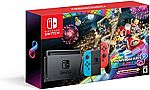 Nintendo Switch with Neon Blue and Neon Red Joy‑Con w/ Mario Kart 8 Deluxe $299.99 @Amazon