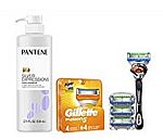 Amazon Gillette gift sets & blades, Venus and Pantene Sale