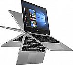 ASUS VivoBook Flip 14 Thin and Light 2-in-1 HD Touchscreen Laptop (Celeron N4000, 4GB, 64GB) $249 ($100 drop!)